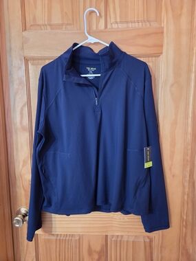 Tek Gear Navy Quarter-Zip Pullover
